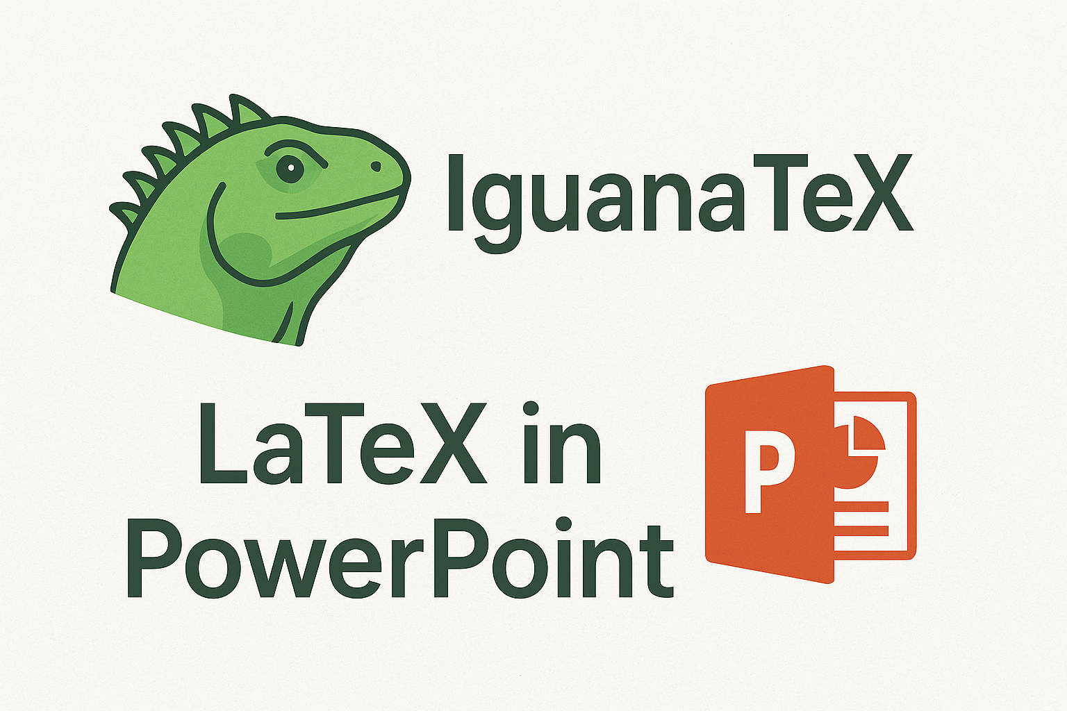 Mac在PowerPoint里安装IguanaTex实现latex插入