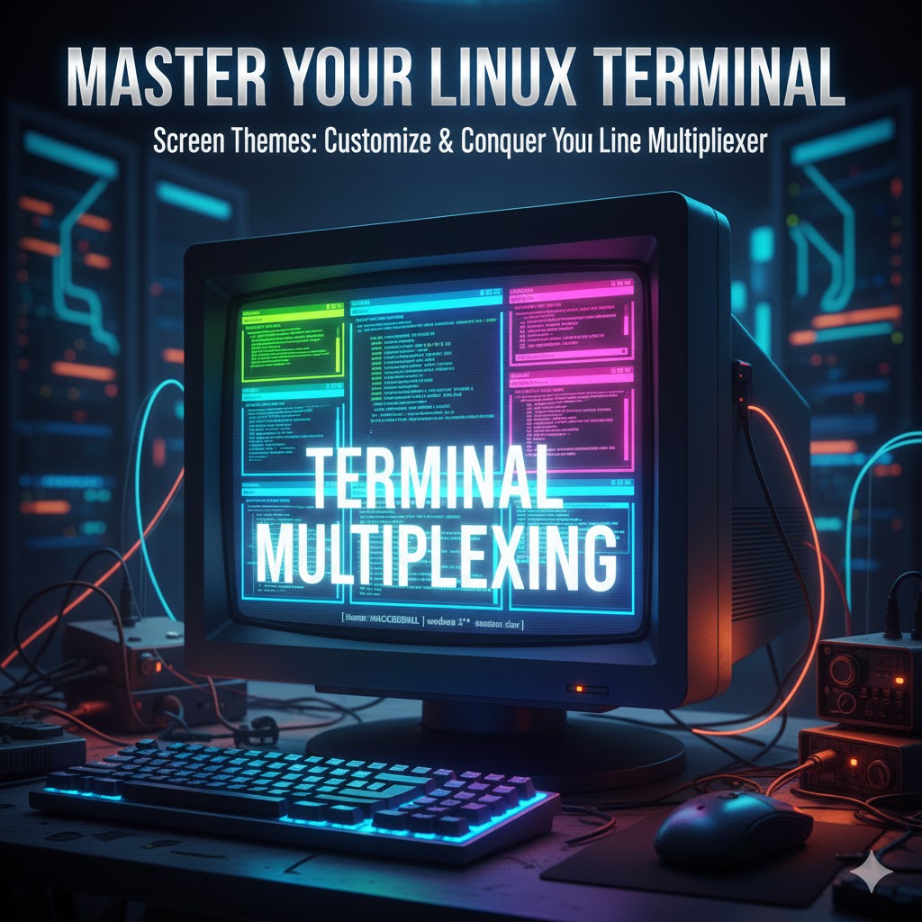Linux终端复用器Screen的主题配置.screenrc
